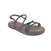 Sandália Mini Sua Cia Rosa com Strass 913551715 Sandália Mini Sua Cia Rosa com Strass 913551715