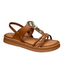 Sandália Mississipi Feminina Casual Rasteira Slingback J0221 Sandália Mississipi Feminina Casual Rasteira Slingback J0221