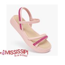 Sandália Mississipi Feminina Com Strass ME031A