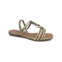 Sandália Mississipi Feminina Rasteira Mf302 Quartz