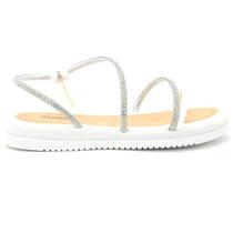 Sandalia Mississipi Feminino MI711 Papete Flatform Brilho