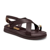 Sandalia Mississipi Papete Flatform - Feminina - Marrom Sandalia Mississipi Papete Flatform - Feminina - Marrom