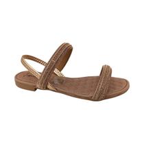 Sandalia mississipi rasteira brilhos feminino mb284 Sandalia mississipi rasteira brilhos feminino mb284