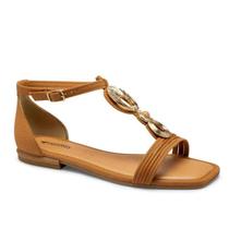 Sandalia Mississipi Rasteira Linz - Feminina - Camel Sandalia Mississipi Rasteira Linz - Feminina - Camel
