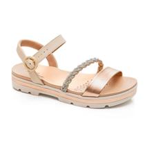 Sandalia modare 7132.144 dourado feminino