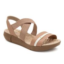 Sandália Modare 7142.102 Anabela Ortopédica Massageadora