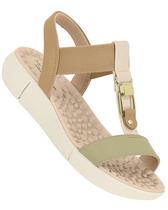 Sandália modare 7142.139 napa floather nature elástico -