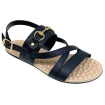 Sandália Modare 7163132 Flat Rasteira Fivela Massageadora