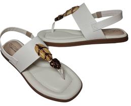 Sandália modare 7212.103 conforto dedo floather branco off