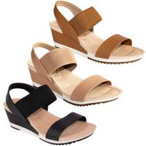 Sandália Modare Anabela Ultraconforto Ortopédica Original 7123