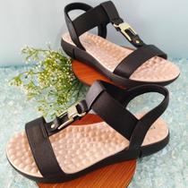 Sandalia Modare Conforto Ortopedica Feminina Elastico Macia Original