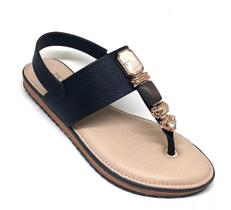 Sandália Modare Feminina Ortopédica Rasteirinha de Dedo Confortável Macia Casual Esporão