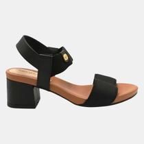 Sandalia Modare Feminina Salto Bloco Médio Conforto Tiras Elásticas Original Sandalia Modare Feminina Salto Bloco Médio Conforto Tiras Elásticas Original