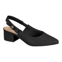 Sandália Modare Feminina Salto Bloco Slingback Conforto Sandália Modare Feminina Salto Bloco Slingback Conforto