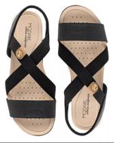 Sandália Modare Feminina Ultraconforto Elást Meer/Np Floa Nat/Np Sens Flex 7125.249