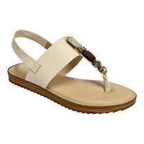 Sandália Modare Flat Ultraconforto 7141.120 Creme Sandália Modare Flat Ultraconforto 7141.120 Creme