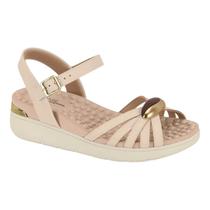 Sandália Modare Napa Floather Feminina Bege Casual -