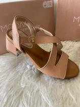 Sandália Modare Napa Floather Salto bloco Confortavel Ortopédica 7187.108