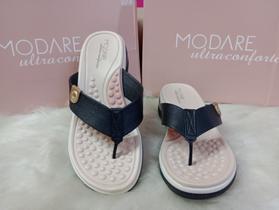 Sandália Modare Ortopédica Gel 7183.105 - NP FLOATHER NATURE/NP SENSE FLEX