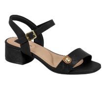 Sandalia modare salto baixo ref 7211.101.30343 feminino