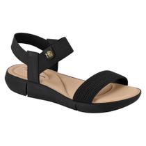 Sandalia Modare Ultra Conforto Elastico 7199.102 Preto