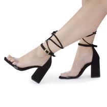 Sandália Transparente Vermelha feminina | Gostei e agora?