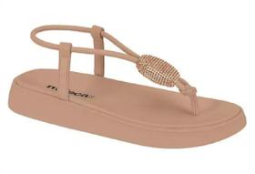 Sandália Moleca 5499.103 - Nude/Light Beige Sandália Moleca 5499.103 - Nude/Light Beige