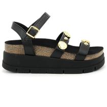 Sandalia Moleca 5513.104 Flatform Plataforma Papete Feminino