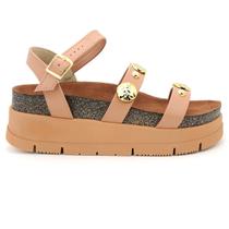 Sandalia Moleca 5513.104 Flatform Plataforma Papete Feminino