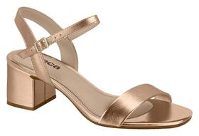 Sandália Moleca Casual Basic Salto Bloco Confortável 5496101