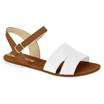 Sandália Moleca Casual Flat Feminino Adulto Multicores - Ref 5297.439 Sandália Moleca Casual Flat Feminino Adulto Multicores - Ref 5297.439