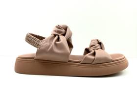 Sandália Moleca Com Elástico Flat Fashion Confort Feminino Adulto Ref 5469.112