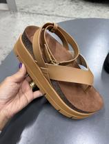 Sandália Moleca De Dedo Prende Tornozelo