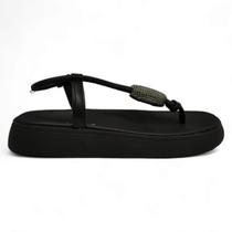 Sandalia moleca dedo com enfeite flatform feminino 5499.103