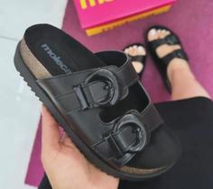 Sandália Moleca Feminina Flatform Camurça 5500.103 Sandália Moleca Feminina Flatform Camurça 5500.103