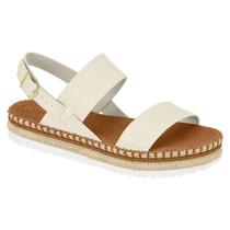 Sandália Moleca Feminina Plataforma 5447.518 Off White