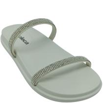 Sandália Moleca Feminina Strass com Brilhos em Cristal Sandália Moleca Feminina Strass com Brilhos em Cristal