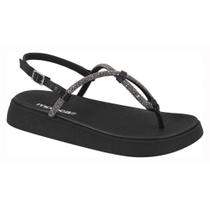 Sandália Moleca Flatform Com Brilhos Sandália Moleca Flatform Com Brilhos