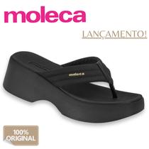 Sandalia Moleca Original Anabela Plataforma Conforto Lançamento Tamanco Flatform Beira Rio Tratorada