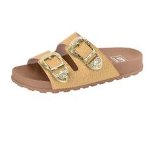 Sandalia moleca papete fivela ref 5436.402.30166 feminino