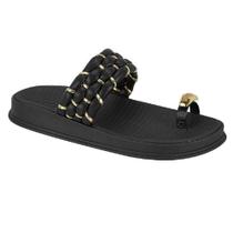Sandalia moleca papete ref 5556.111.31045 feminino