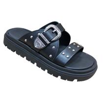 Sandalia Moleca Papete Slide Fivela Tratorada Confort Sandalia Moleca Papete Slide Fivela Tratorada Confort