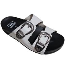 Sandália Moleca Rasteirinha Slide Fivela Top 5436402 Sandália Moleca Rasteirinha Slide Fivela Top 5436402