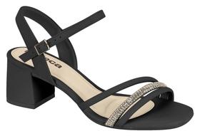 sandalia moleca salto bloco