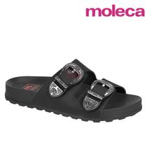 Sandalia Moleca Slide Feminina Original Conforto Chinelo Casual