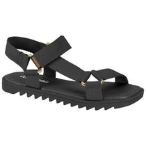 Sandalia Moleca Tratorada Rasteira Flatform Feminina Casual