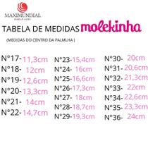 Sandália Molekinha Feminina Tira Trançada Strass 2733103 Sandália Molekinha Feminina Tira Trançada Strass 2733103