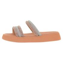 Sandalia Molekinha Flat Com Brilhos - 2358.103.24698