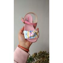 Sandália Molekinha Multi Color/Rosa Ref: 2714.102 Sandália Molekinha Multi Color/Rosa Ref: 2714.102