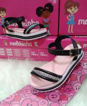 Sandália Molekinha Napa Turim T.P Strass-2305.1656 Sandália Molekinha Napa Turim T.P Strass-2305.1656